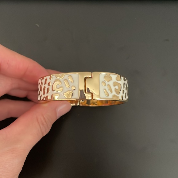 18K Gold Plated Bangle - Women - Picture 2 of 9